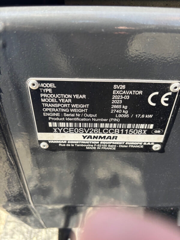 Yanmar SV26 – Image 12