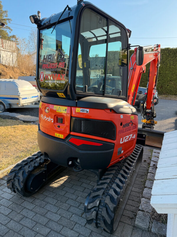 Kubota U27-4 HI avec rotor inclinable – Image 12