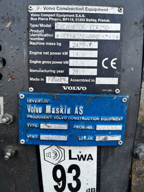 Volvo ECR 25 D – Image 16