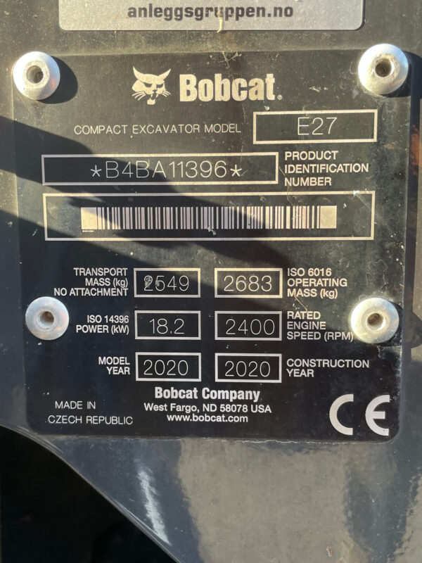 Bobcat E27 – Image 8